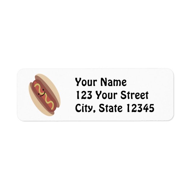 Cute Kawaii Hot Dog (Front)