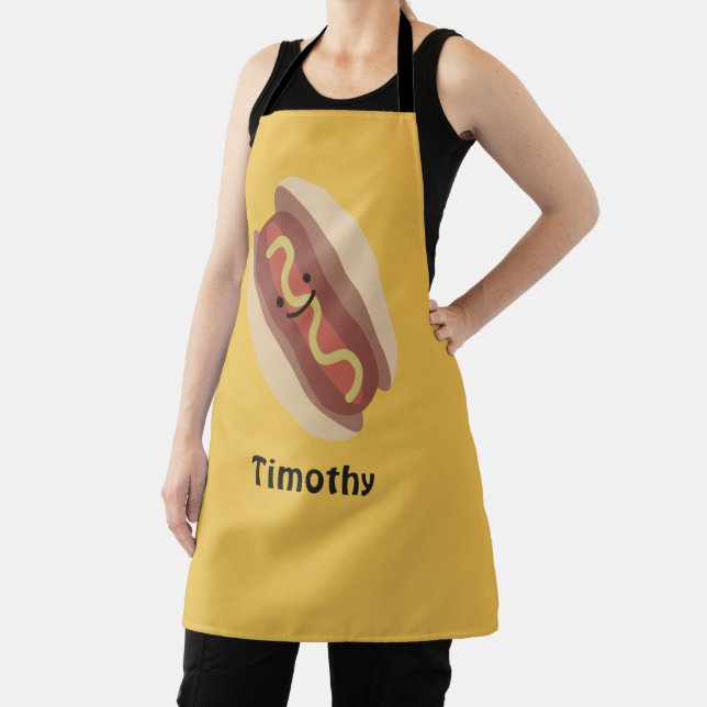 Cute Kawaii Hot Dog Apron (Insitu)