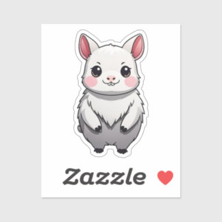 Cute Kawaii Inspired 6 - Capybara Sticker
