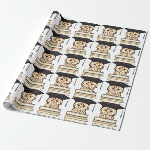 Cute Kawaii Japanese Aesthetic Cat Wrapping Paper 