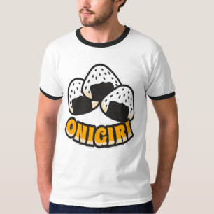 Cute Kawaii Japanese Onigiri Rice Ball Trio T-Shirt
