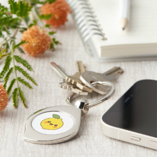 Cute Kawaii Lemon Key Ring