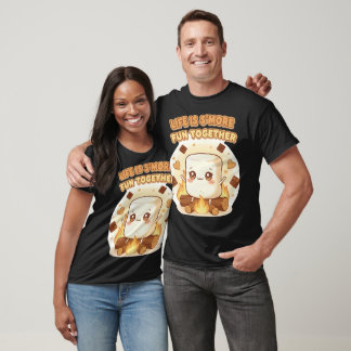 Cute Kawaii Life Is Smore Fun Together T-Shirt
