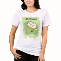 Cute Kawaii Matcha Latte 