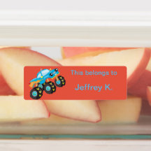 Cute Kawaii Monster Truck Personalised