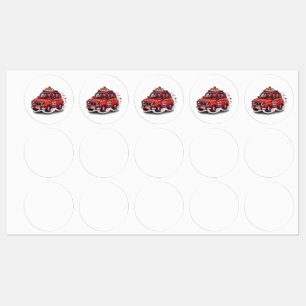 Cute Kawaii Moroccan Red Petit Taxi City Travel St