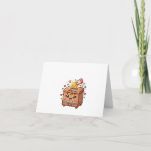 Cute Kawaii Moroccan Sadaka Charity Box Islamic Gi Thank You Card
