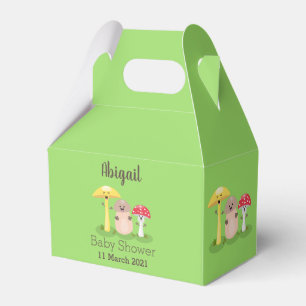 Cute kawaii mushroom fungi toadstool favour box