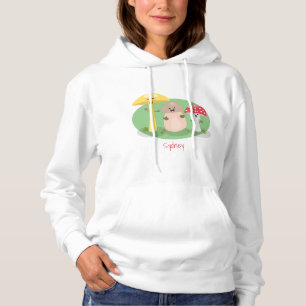 Cute kawaii mushroom fungi toadstool  hoodie
