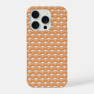 Cute Kawaii Nigiri Sushi Seamless Pattern iPhone 15 Pro Case