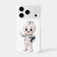 Cute Kawaii Nurse Phone Case | Adorable Nurse Gift