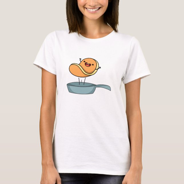 Cute Kawaii Pancake T-Shirt (Front)