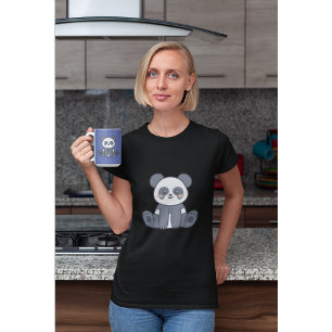 Cute Kawaii Panda Sitting - Adorable Design Coffee Mug