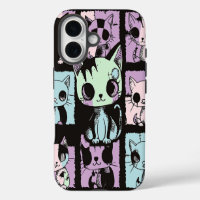 Cute Kawaii Pastel Goth Patchwork Gothic Creepy