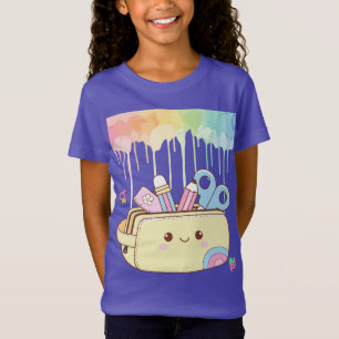 Cute Kawaii Pencil Case T-Shirt