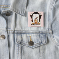 Cute Kawaii Penguin Boba Lover