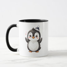 Cute Kawaii Penguin "Chillin' with My Favourite Br