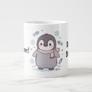 Cute Kawaii Penguin Mug – Stay Cosy, Stay Happy