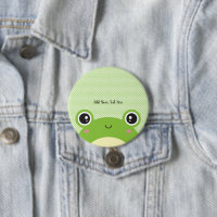 Cute Kawaii Personalised Peek-a-Boo Frog 