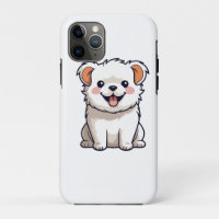 Cute Kawaii Puppy Vinyl Sticker - Adorable Cartoon