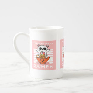 Cute Kawaii Ramen Bone China Mug