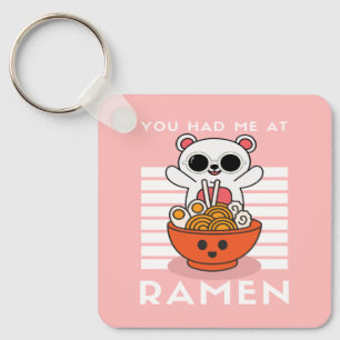 Cute Kawaii Ramen Key Ring