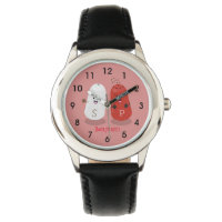 Cute kawaii salt and pepper shakers cartoon