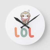 Cute Kawaii Sloth Bubble Tea LOL