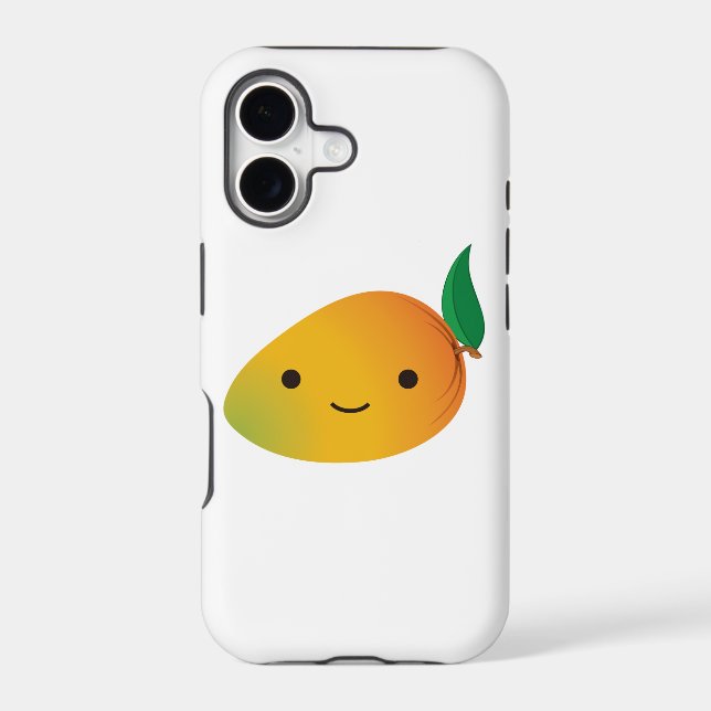 Cute Kawaii Smiling Mango (Back)
