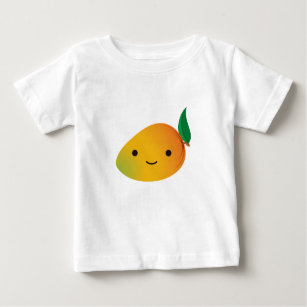 Cute Kawaii Smiling Mango Baby T-Shirt
