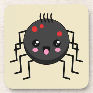 Cute Kawaii Spider Coaster