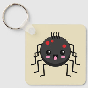 Cute Kawaii Spider Key Ring