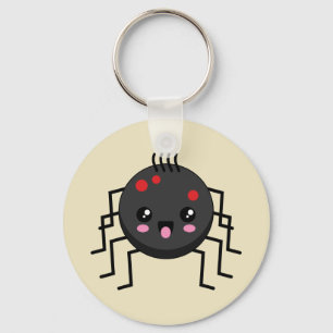 Cute Kawaii Spider Key Ring