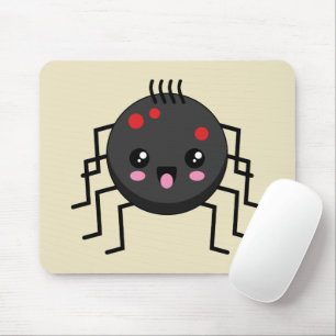 Cute Kawaii Spider Mouse Pad