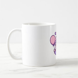 Cute Kawaii Spooky Clown Halloween Art Coffee Mug