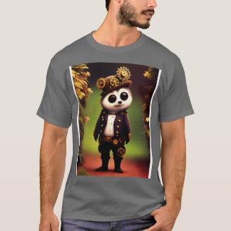 Cute Kawaii Steampunk Racoon T-Shirt