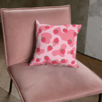 Cute Kawaii Strawberry Cow Pattern