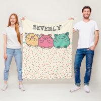 Cute Kawaii Style Cartoon Hamsters Personalised