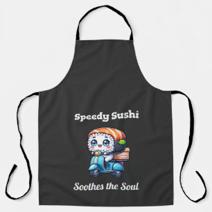 Cute Kawaii Sushi delivery  Apron