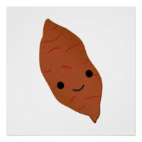 Cute Kawaii Sweet Potato