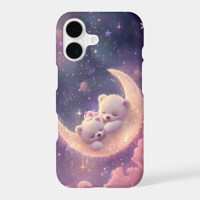 Cute Kawaii Teddy Bears Case-Mate iPhone 17 Case (Back)