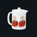 Cute kawaii toast and red toaster cartoon<br><div class="desc">For a happy breakfast! Featuring a cute slice of toast jumping out of a red toaster in adorable cartoon style!</div>