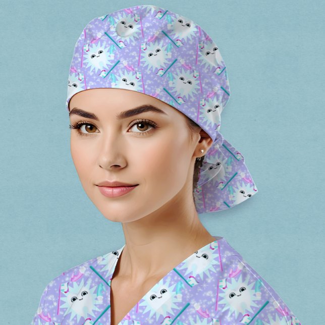 Cute Kawaii Tooth and Toothbrush  Fabric (Creator Uploaded)