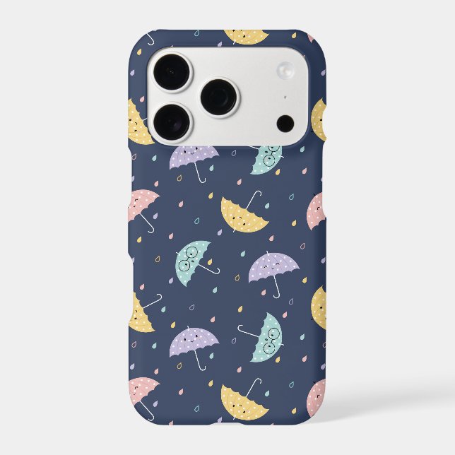Cute Kawaii Umbrella Pattern  (Back)