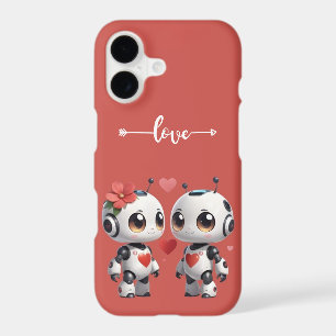 Cute Kawaii Valentine Robots Case-Mate
