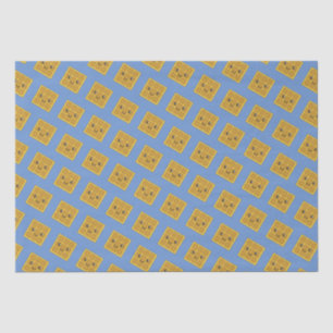 Cute Kawaii Waffle Pattern Tissue Paper