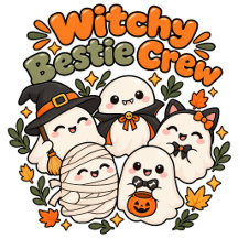 Cute Kawaii Witch Vampire Mummy Ghost Costume
