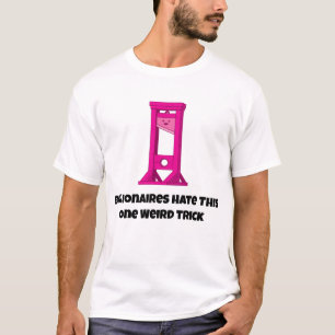 Cute KawaiiPink Guillotine One Weird Trick T-Shirt