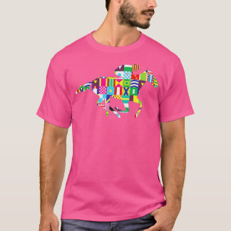 Cute Kentucky Horse Racing Silks  T-Shirt