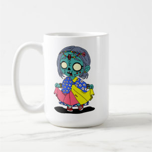 Cute Kenyan Zombie Coffee Mug